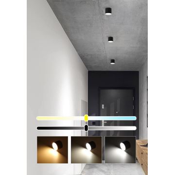 Immax NEO 07242L - LED Stmívatelné stropní svítidlo RONDATE LED/18W/230V 11,5 cm Wi-Fi Tuya