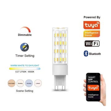 Immax NEO 07763L - LED Stmívatelná žárovka NEO LITE G9/4W/230V 2700-6500K Wi-Fi Tuya