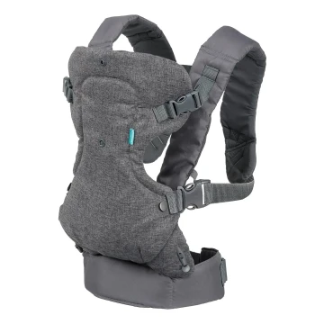 Infantino - Dětské nosítko FLIP ADVANCED 4v1 tmavě šedá