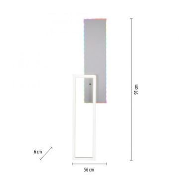 JUST LIGHT. 11326-95 - LED RGBW Stmívatelné stropní svítidlo RENDA LED/31W/230V 2700-5000K + dálkové ovládání