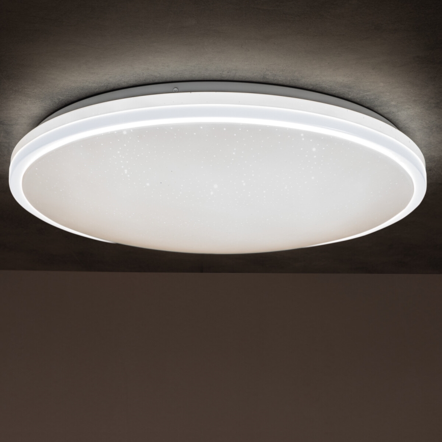 LED Stmívatelné stropní svítidlo ARVOS LED/37W/230V bílá + dálkové ovládání
