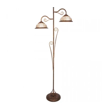 Kemar VE/LS - Stojací lampa VERDA 2xE27/60W bronz