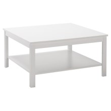 Konferenční stolek 40x80 cm bílá