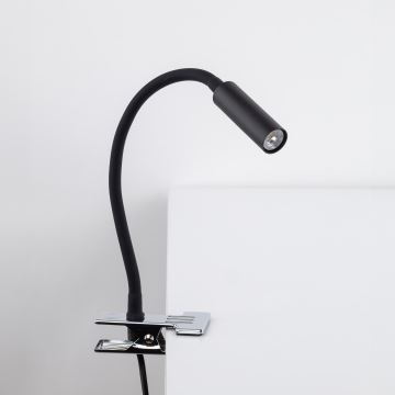 Lampa s klipem LAGOS 1xG9/6W/230V černá