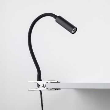 Lampa s klipem LAGOS 1xG9/6W/230V černá