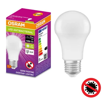 LED Antibakteriální žárovka A75 E27/10W/230V 4000K - Osram