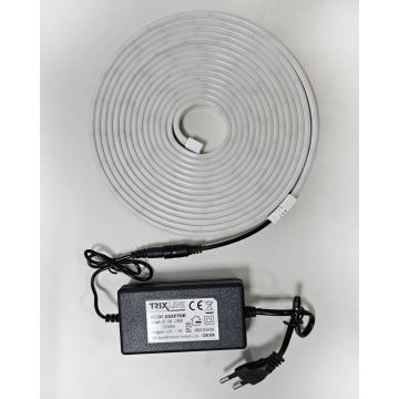 LED Flexibilní pásek NEON LED/10W/230V 5 m IP65 bílá