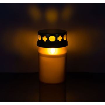 LED Hřbitovní svíčka LED/2xAA IP44