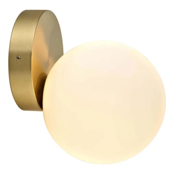 LED Koupelnové nástěnné svítidlo ARIA 1xG9/5W/230V IP44 zlatá