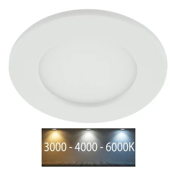 LED Koupelnové podhledové svítidlo LED/6W/230V 3000/4000/6000K IP44