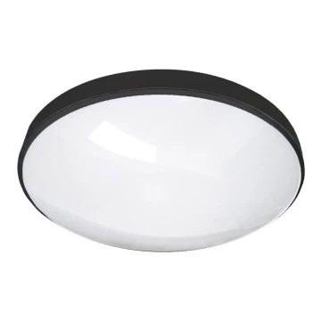 LED Koupelnové stropní svítidlo CIRCLE LED/24W/230V 4000K pr. 37 cm IP44 černá