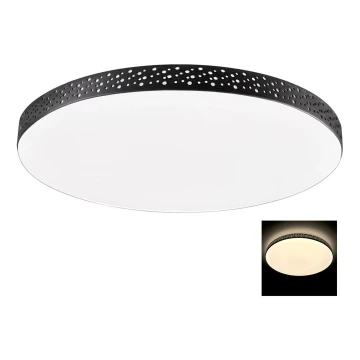 LED Koupelnové stropní svítidlo MOON LED/18W/230V černá IP44