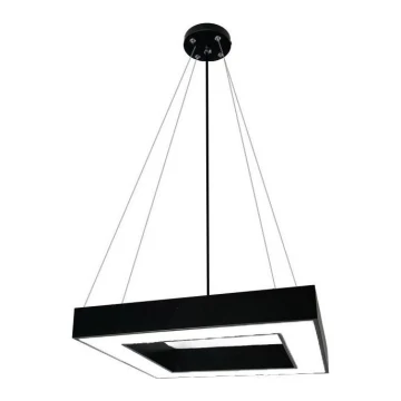 LED Lustr na lanku LED/40W/230V 4000K 60x60 cm