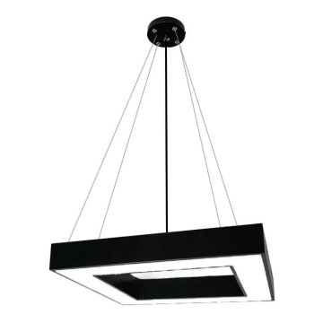 LED Lustr na lanku LED/55W/230V 4000K 80x80 cm