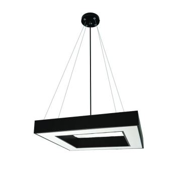 LED Lustr na lanku LED/55W/230V 4000K 80x80 cm