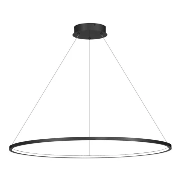 LED Lustr na lanku SATURNO LED/57W/230V pr. 100 cm IP44 antracit