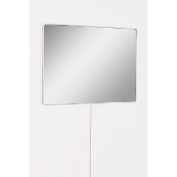 LED Nástěnné zrcadlo s podsvícením RECTANGULAR 60x40 cm bílá