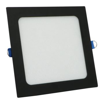 LED Podhledové svítidlo RIGEL LED/10W/230V 4000K 16,8x16,8 cm černá