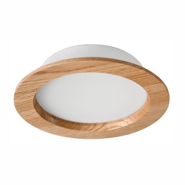 LED Podhledové svítidlo WOODY SPOT LED/16,5W/230V 4000K dub ø 18,5 cm