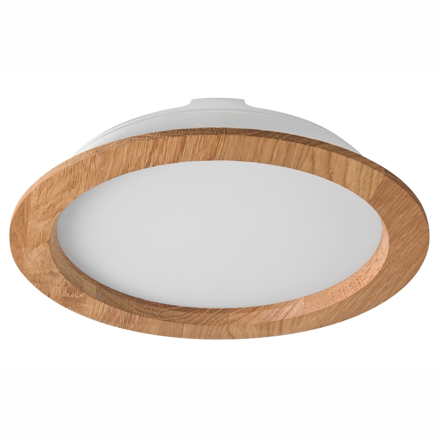 LED Podhledové svítidlo WOODY SPOT LED/23,5W/230V 4000K dub ø 23,5 cm