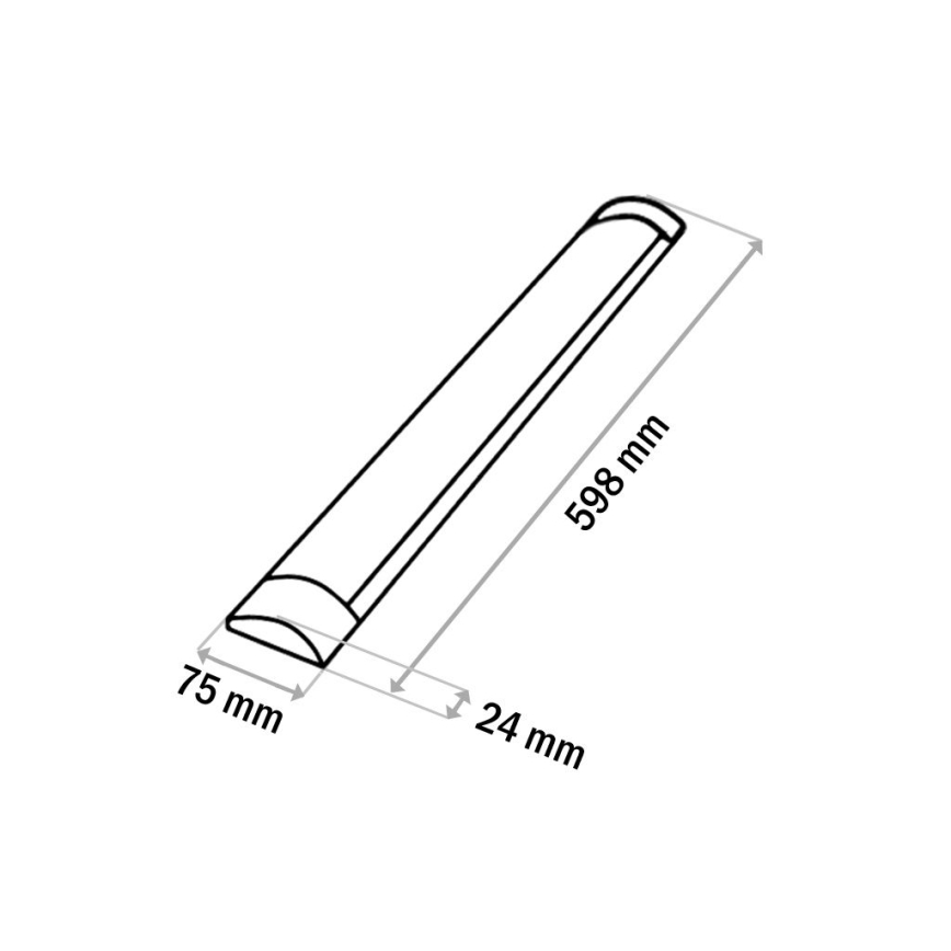 LED Podlinkové svítidlo QTEC LED/18W/230V 60 cm bílá