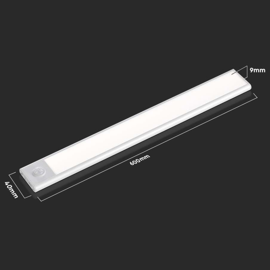 LED Podlinkové svítidlo se senzorem LED/2,5W/5V 4000K