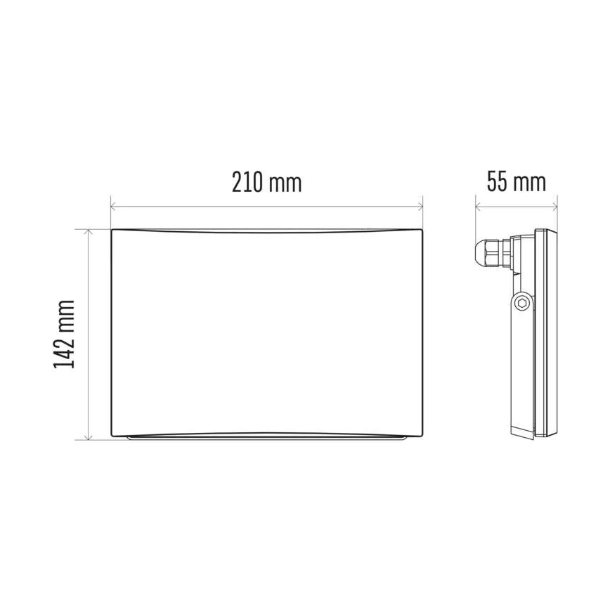 LED Reflektor LED/51W/230V IP65