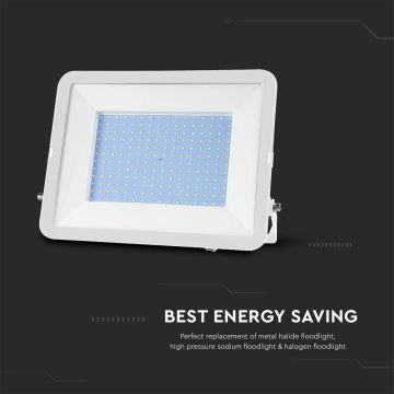 LED Reflektor SAMSUNG CHIP LED/300W/230V 4000K IP65 bílá