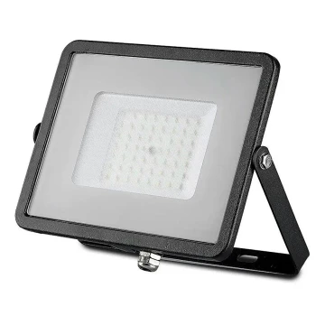 LED Reflektor SAMSUNG CHIP LED/50W/230V 3000K IP65 černá