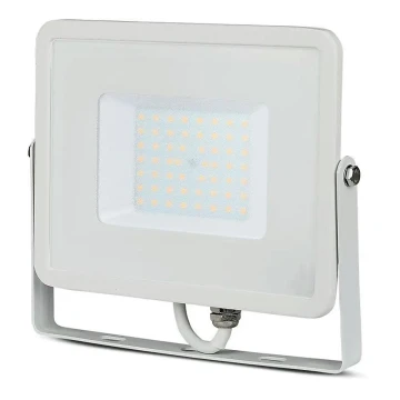 LED Reflektor SAMSUNG CHIP LED/50W/230V 6500K IP65 bílá