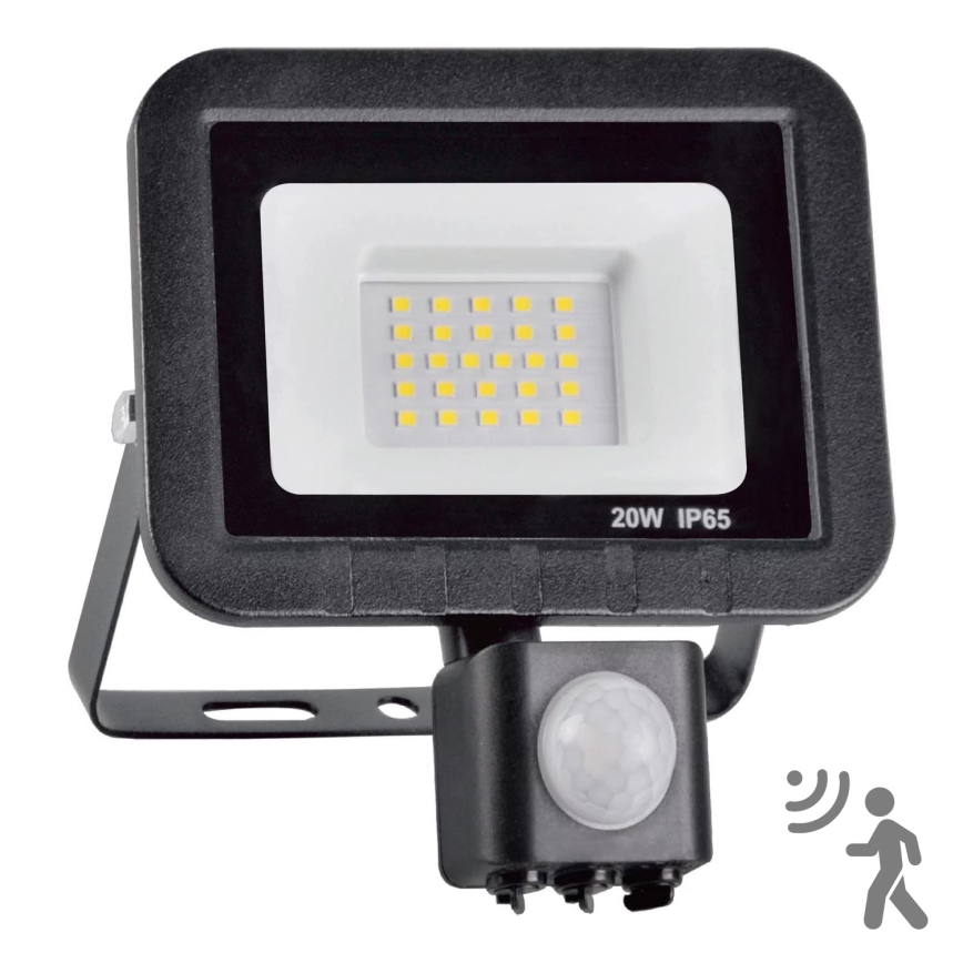 LED Reflektor se senzorem LED/20W/230V IP65