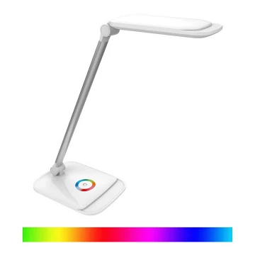 LED RGB Dotyková stmívatelná stolní lampa LED/18W/230V + USB