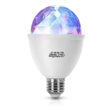 LED RGB Žárovka E27/3W/230V - Aigostar