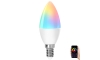 LED RGBW Stmívatelná žárovka C37 E14/6,5W/230V 2700-6500K Wi-Fi - Aigostar