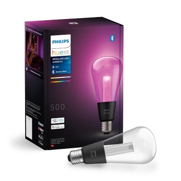 LED RGBW Stmívatelná žárovka Philips Hue White And Color Ambiance E27/6,8W/230V 2000-6500K