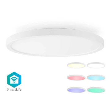 LED RGBW Stmívatelné stropní svítidlo SmartLife LED/18W/230V 2700-6500K Wi-Fi Tuya