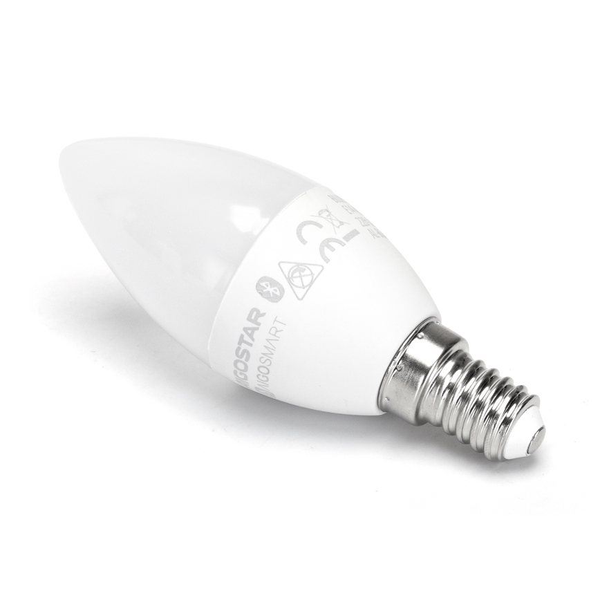 LED RGBW Žárovka C37 E14/4,9W/230V 2700-6500K - Aigostar