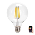 LED RGBW Žárovka FILAMENT G95 E27/4,9W/230V 2700K - Aigostar