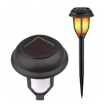 LED Solární lampa se soumrakovým senzorem LED/2V IP44