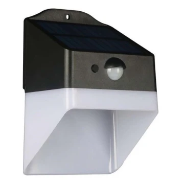 LED Solární nástěnné svítidlo se senzorem LED/2W/3,7V 4000K IP65