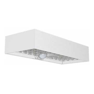 LED Solární nástěnné svítidlo se senzorem LED/6W/3,7V IP65 4000K bílá