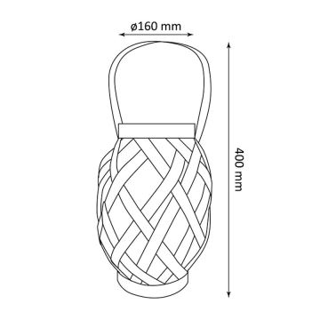 LED Solární svítidlo ANDE LED/1,2V IP44