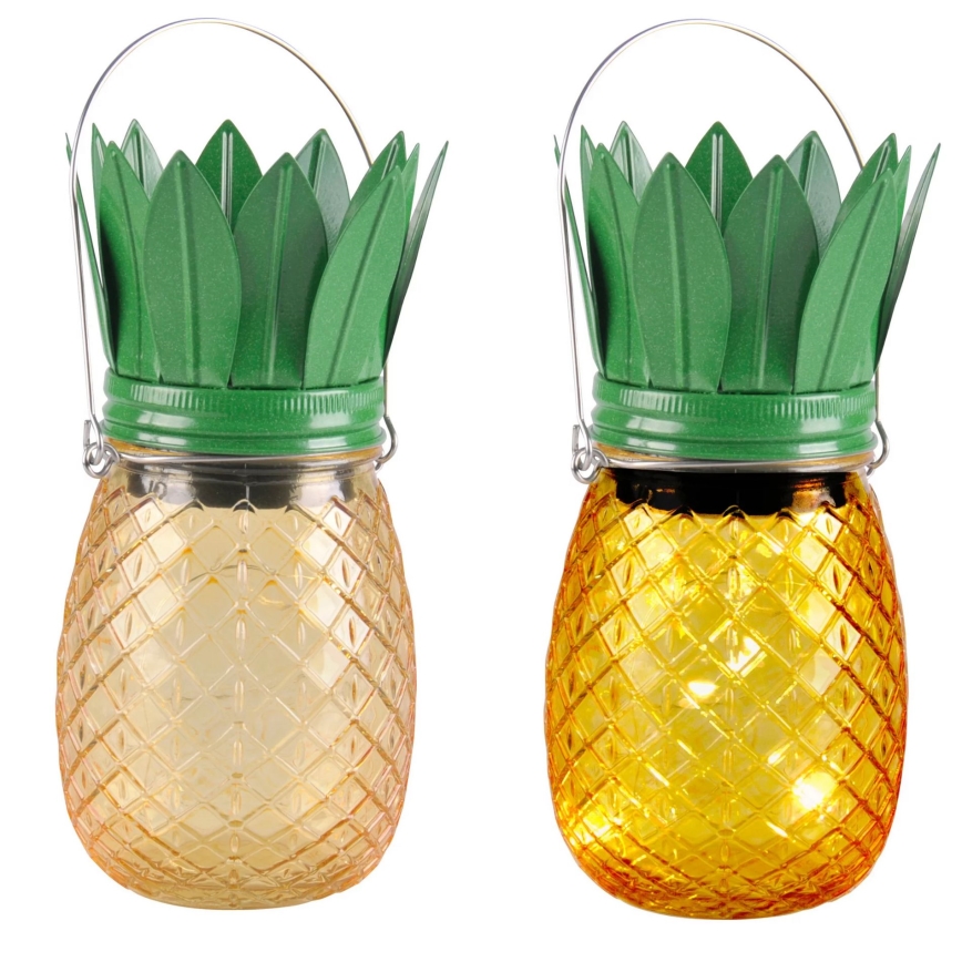 LED Solární svítidlo JAR LED/1,2V IP44 ananas