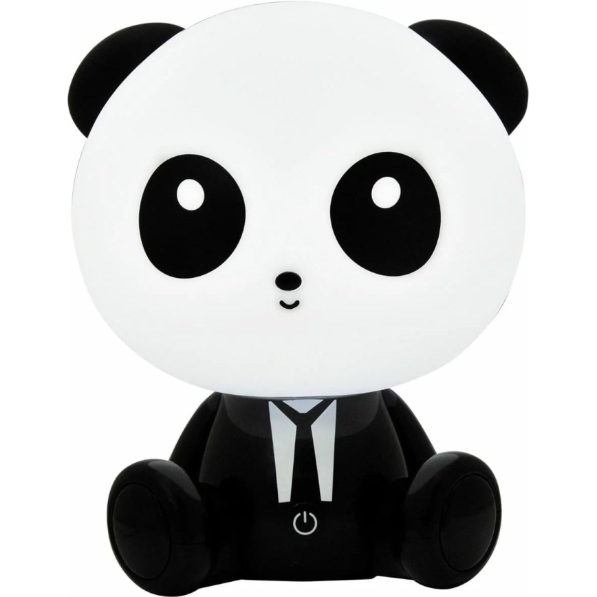 LED Stmívatelná dětská dotyková lampa PANDA LED/2,5W/3,7V 1200 mAh