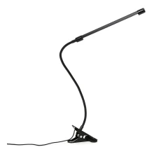 LED Stmívatelná lampa s klipem pro osvětlení rostlin LED/3W/230V černá