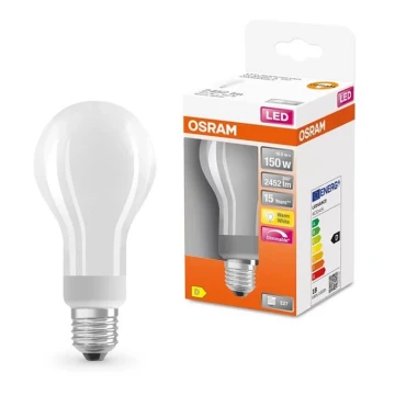 LED Stmívatelná žárovka E27/18W/230V 2700K - Osram