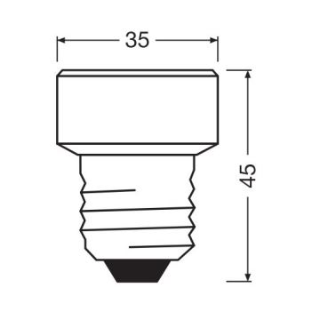 LED Stmívatelná žárovka E27/3,5W/230V 2700K - Osram