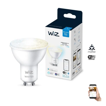 LED Stmívatelná žárovka PAR16 GU10/4,7W/230V 2700-6500K CRI 90 Wi-Fi - WiZ