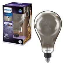 LED Stmívatelná žárovka SMOKY VINTAGE Philips A160 E27/6,5W/230V