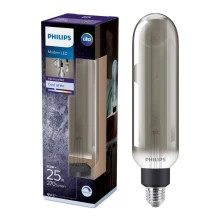 LED Stmívatelná žárovka SMOKY VINTAGE Philips T65 E27/6,5W/230V